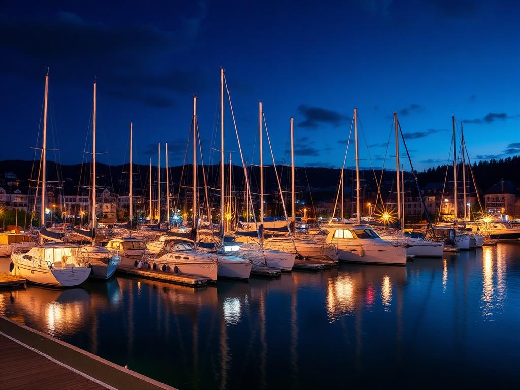 Marina na Wyspie Grodzkiej